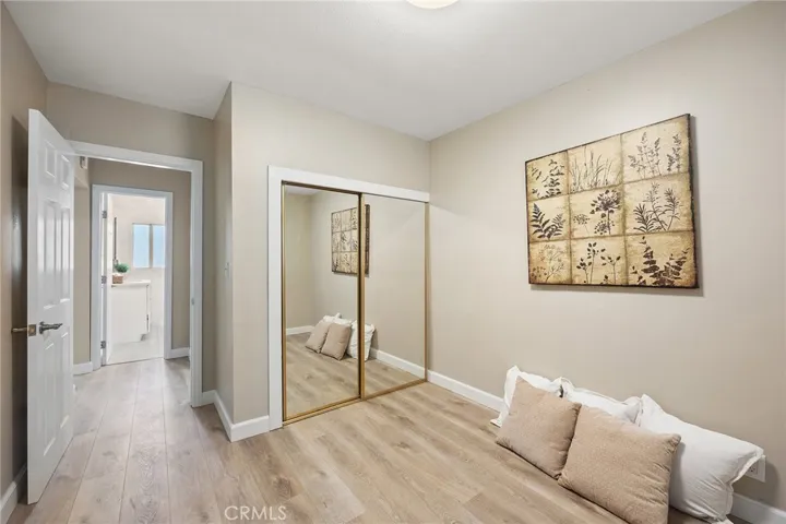 Second Bedroom with Mirrored Closet