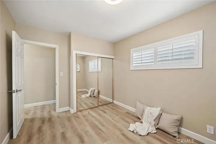 Third Bedroom with Mirrored Closet