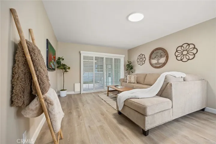 Living Room with Access to Backyard