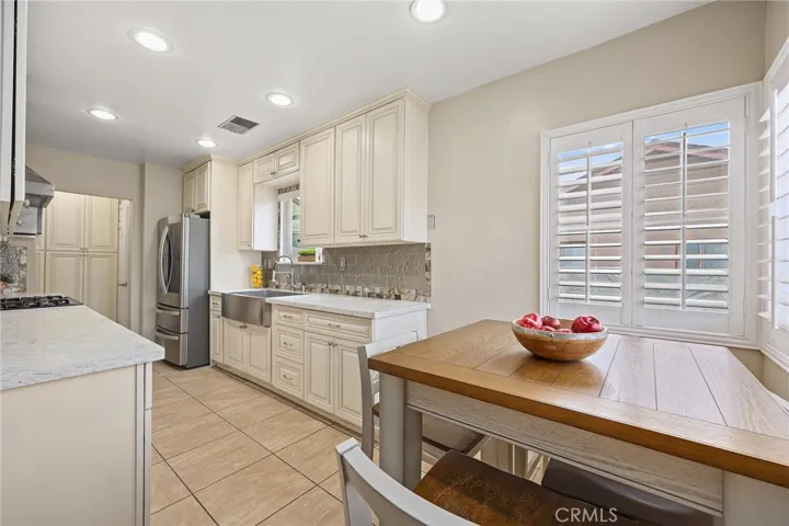 Dining Area Adjacent to Kitchen