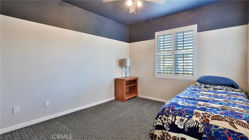 The upstairs NE bedroom.