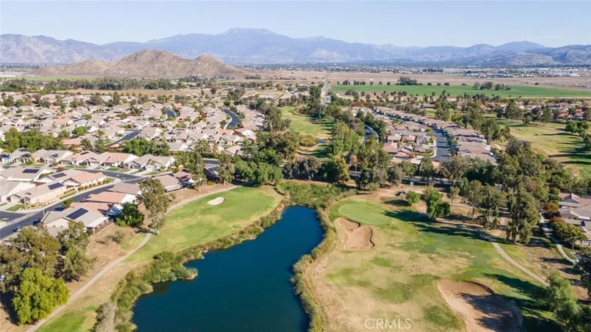 Aerial View of the surrounding area.