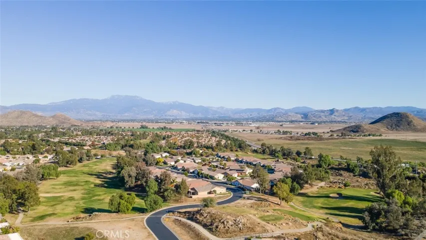 Aerial View of the surrounding area.