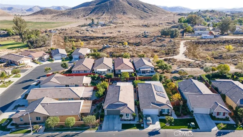 Aerial View of the surrounding area.