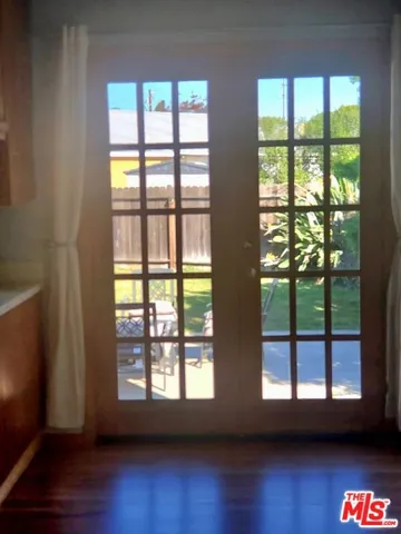 French Doors leading to Backyard