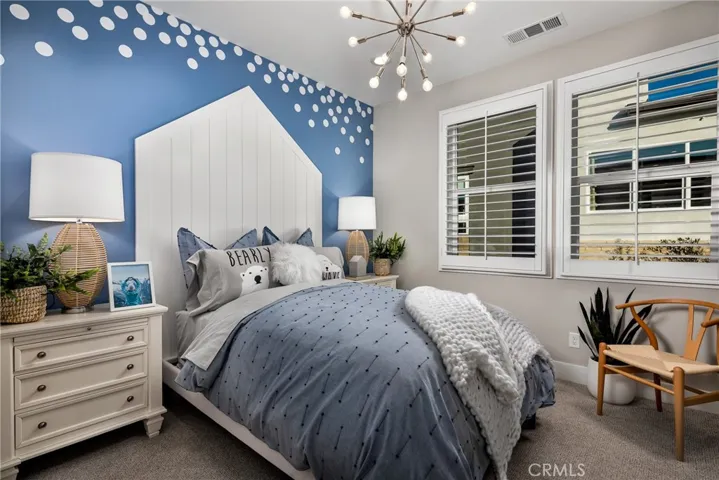 Secondary Bedroom 2: Merle Prairie Inspired - Skylar Collection
Photo(s) of Model home.  Not actual home for sale.