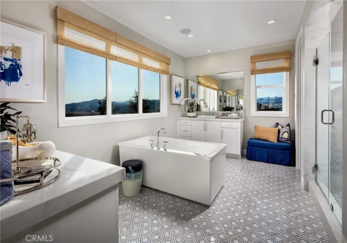 Primary Bath: Merle Prairie Inspired - Skylar Collection
Photo(s) of Model home.  Not actual home for sale.