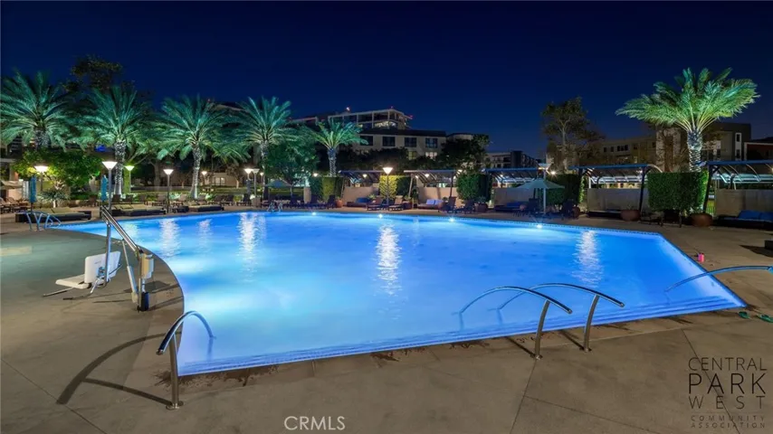 Gramercy Pool at Night