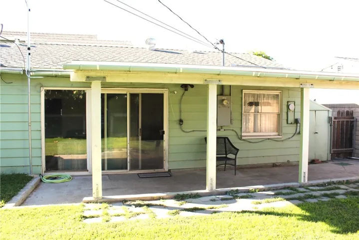Back patio