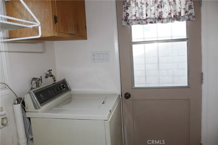 Inside laundry room
