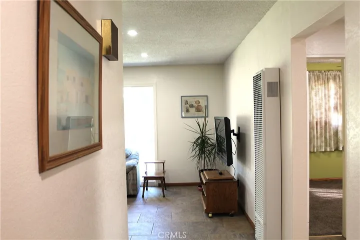 Entry into living room