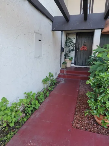Front door and entry.