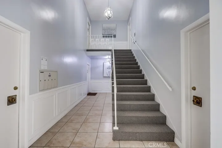 Stairs to condo entrance