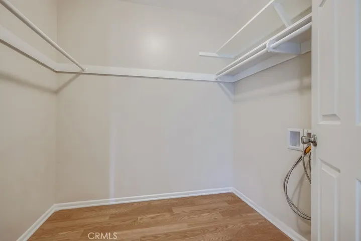 Laundry closet