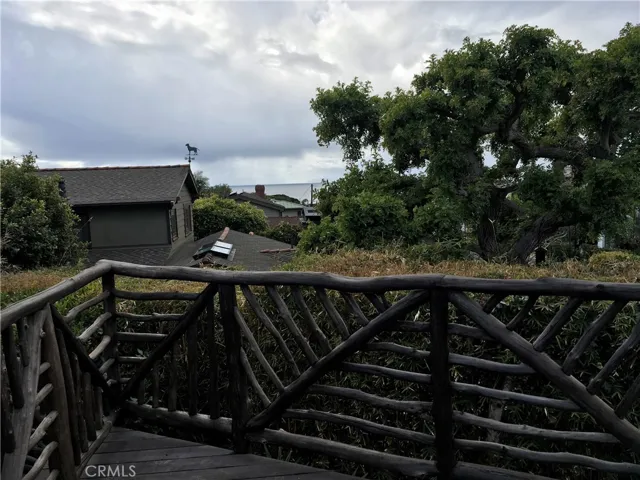 View from the front deck that leads to photo #1