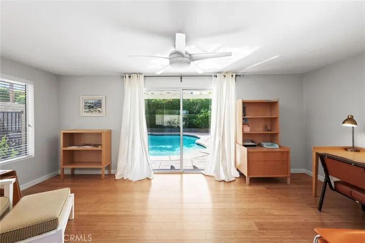 Den adjacent to living room
