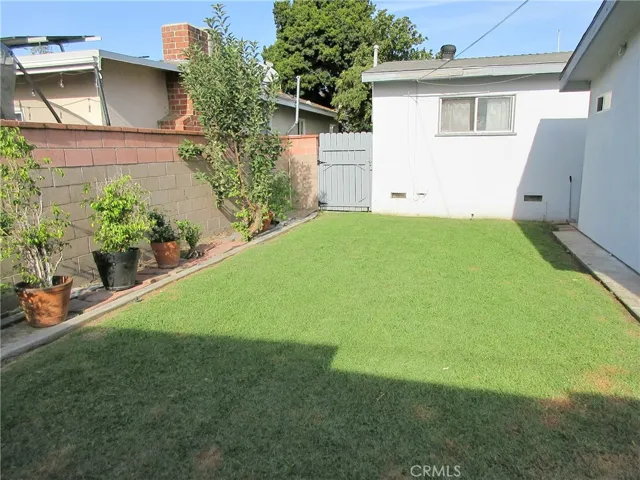 * Backyard Area *