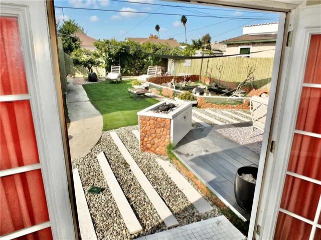 Deck view from Family Room