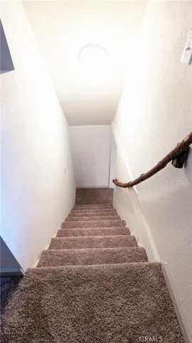 Stairs to loft style room