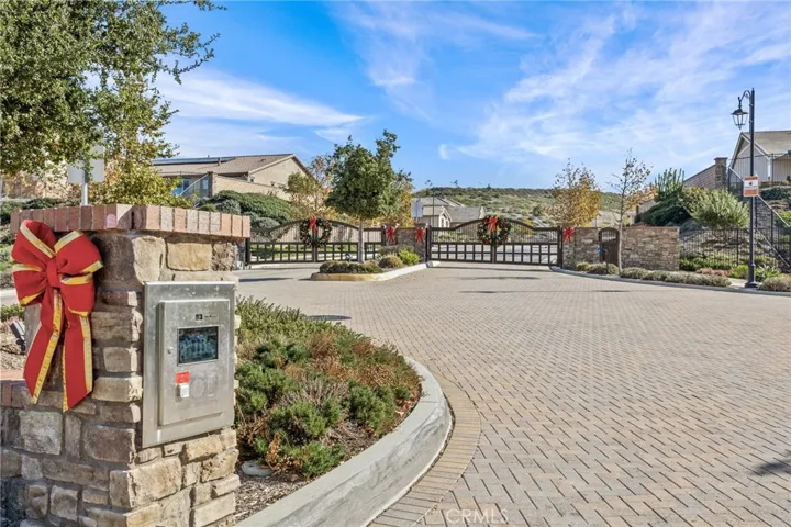 Secured gated entrance