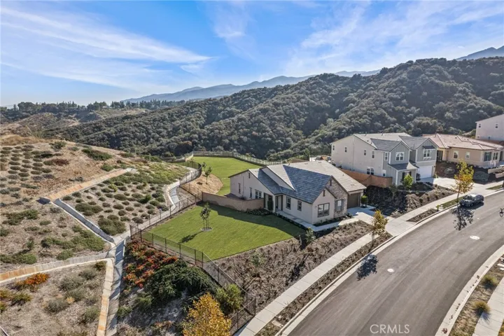 Nestled in the foothills of the Cleveland National Forest.  What an extraordinary lot with beautiful views!