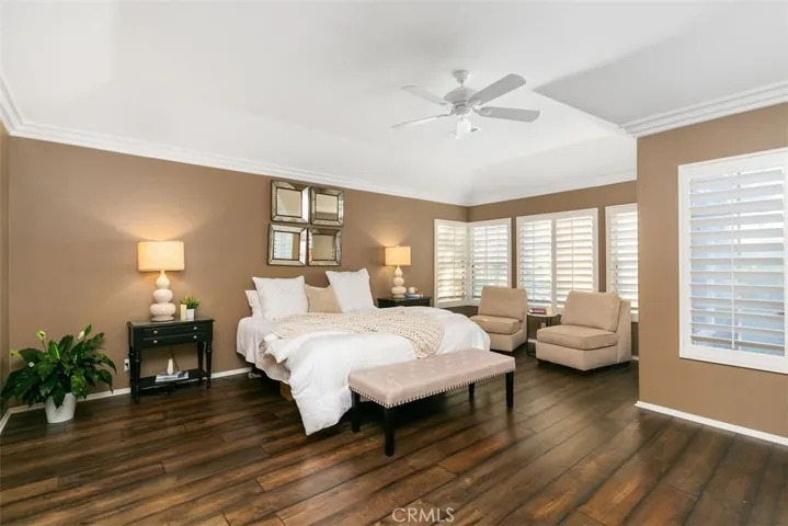 upper level - primary bedroom
