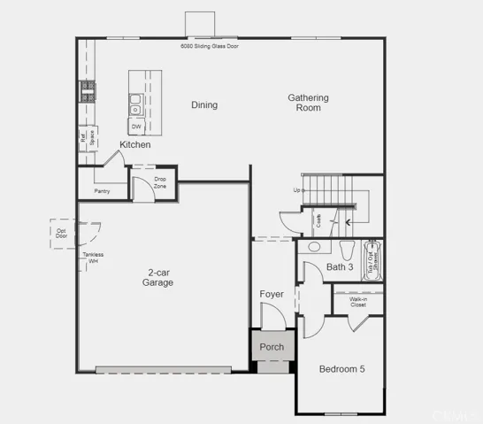Structural options include: flex room and garage service door.