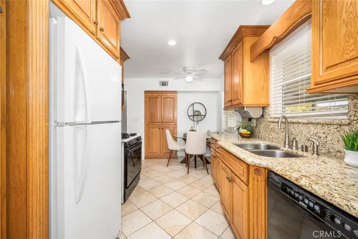 Kitchen - view from laundry area
