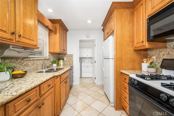 Kitchen with lots of cabinet space