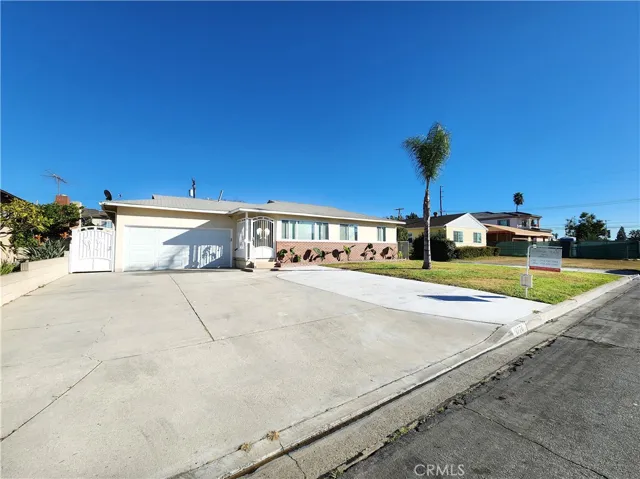 extended concrete driveway