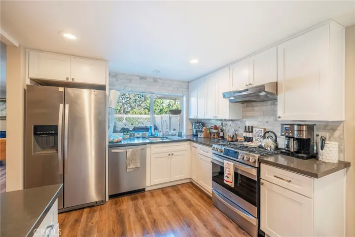 Kitchen with view of Patio