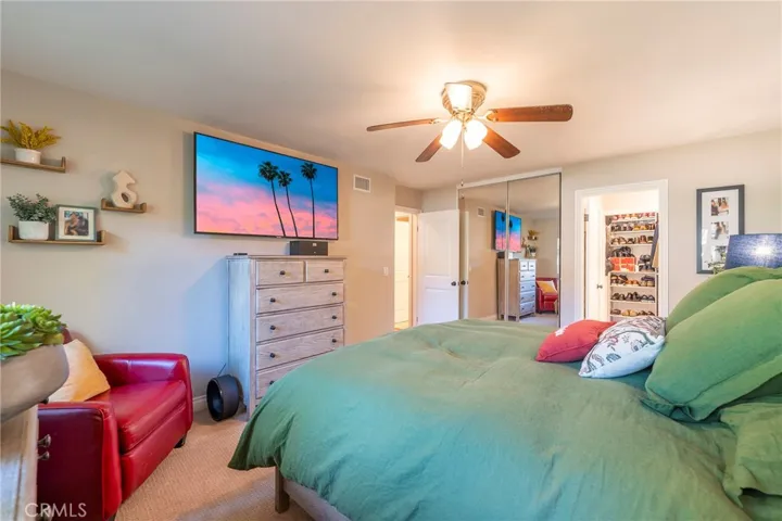 Master Bedroom showing 2 separate closets
