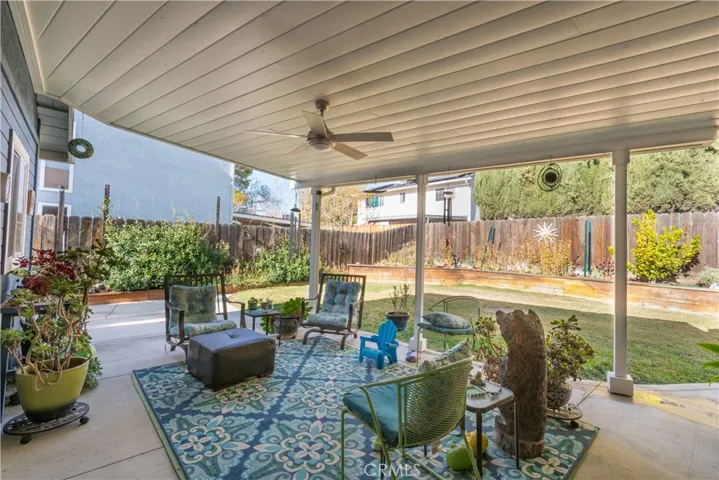 Covered Rear Patio