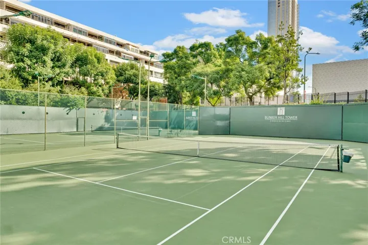 Tennis and pickle-ball courts