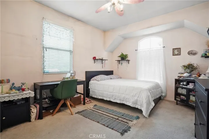 Upstairs: Bedroom 4 with wall-to-wall closet
