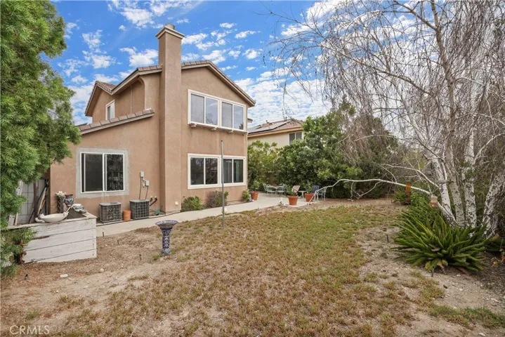 Backyard with possible room for a pool