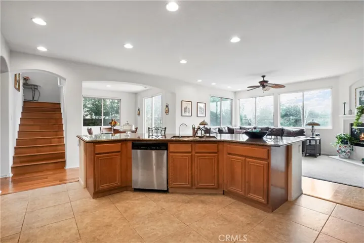 Lots of counter space and cabinets