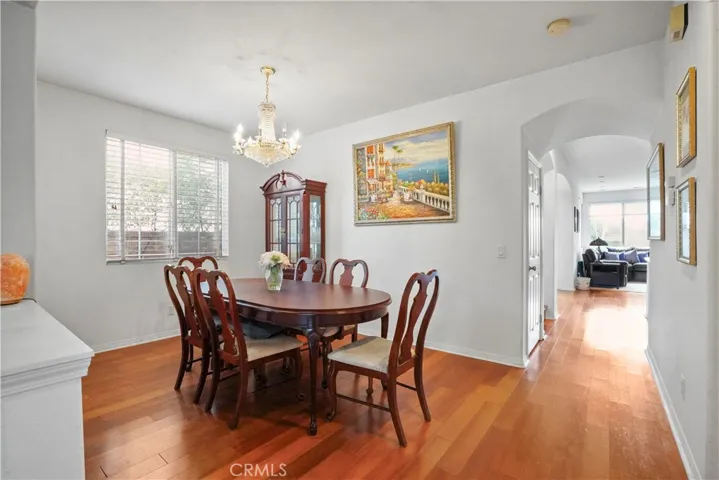 Downstairs: Formal dining room