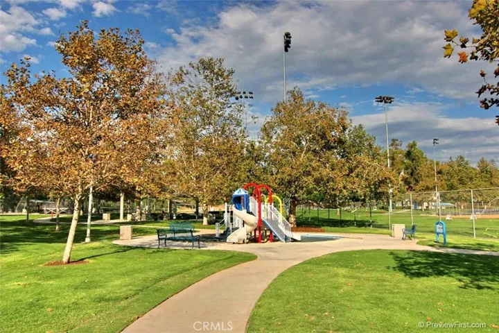 NICE PLAY GROUND AND OPEN GREEN SPACE TO ENJOY.