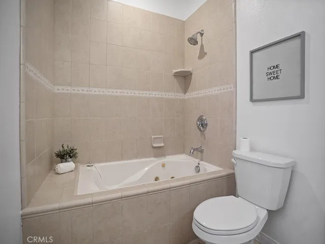 Master Bathroom with Jacuzzi Tub