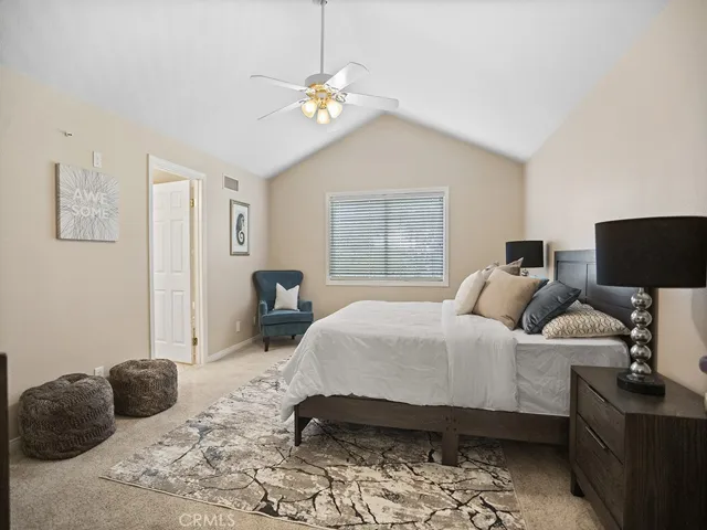 Master Suite with Vaulted Ceilings