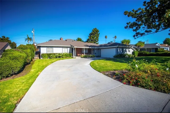 Long Cement Driveway