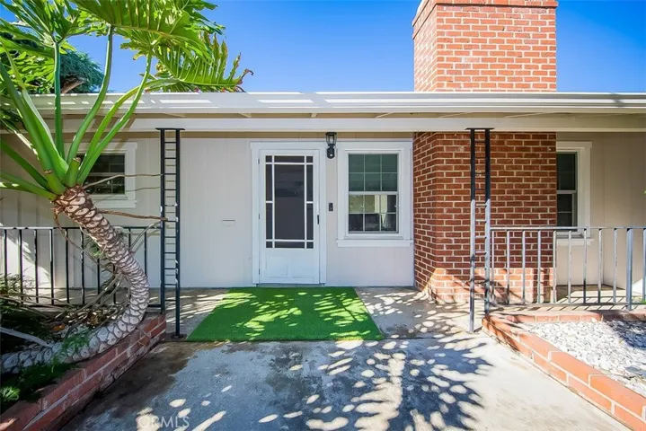 Front entrance to this move in ready beautiful home.