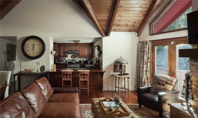 Living Room is Open to the Kitchen