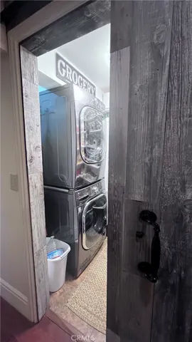 Laundry area