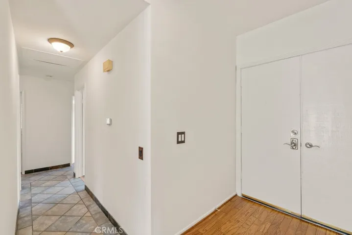front door and hallway