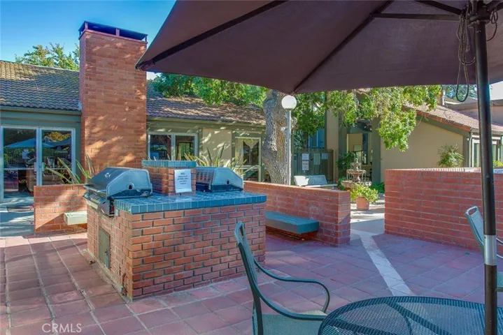 BBQs in pool area