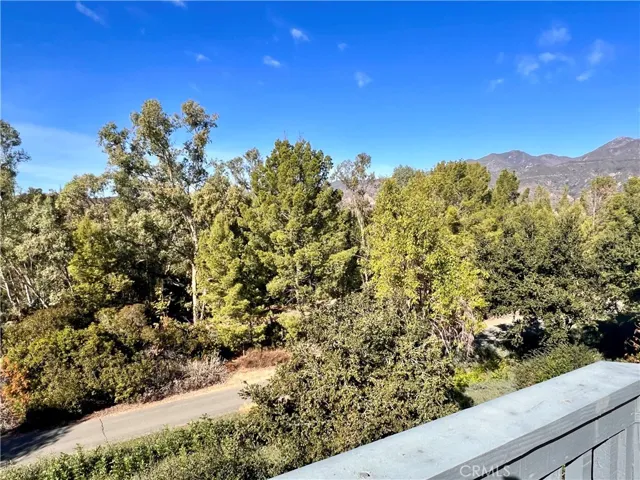 View from the upstairs balcony
