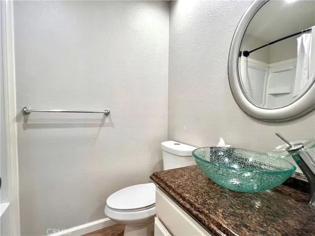 Hallway bathroom
