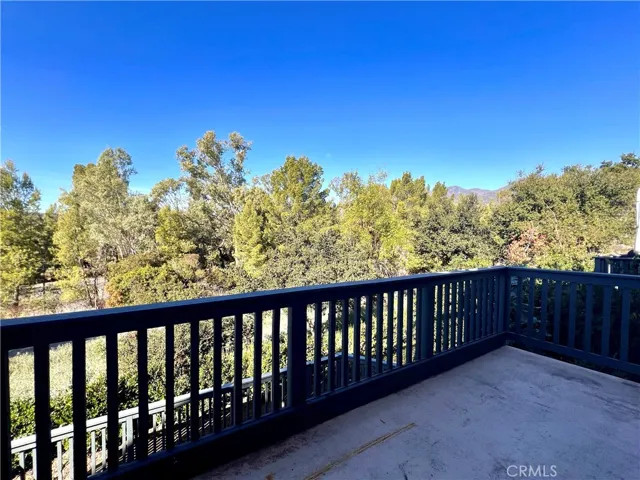 Balcony from the primary and living room
